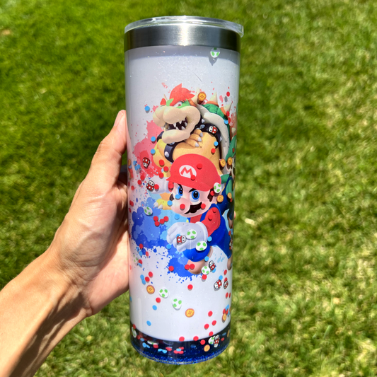 20oz Super Mario Storyboard Tumbler