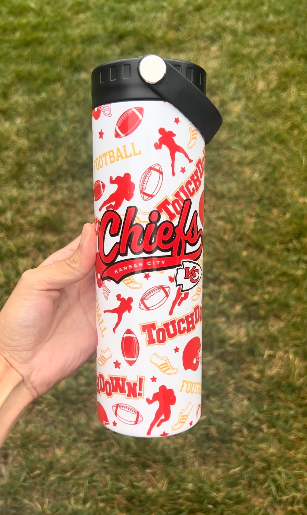 20oz Chiefs Fan Tumbler