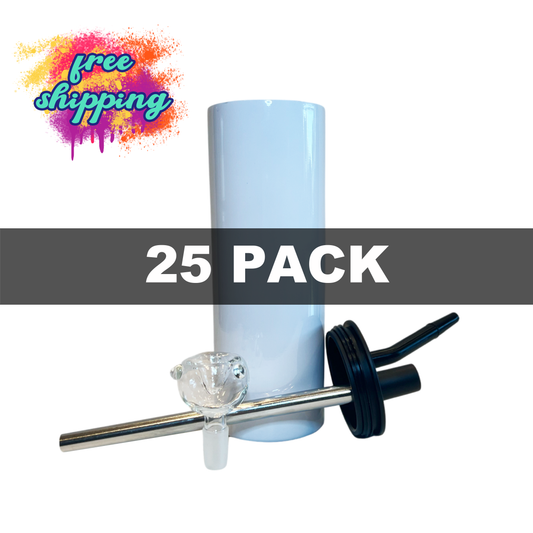 20oz Hookah Top Tumbler - 25 PACK