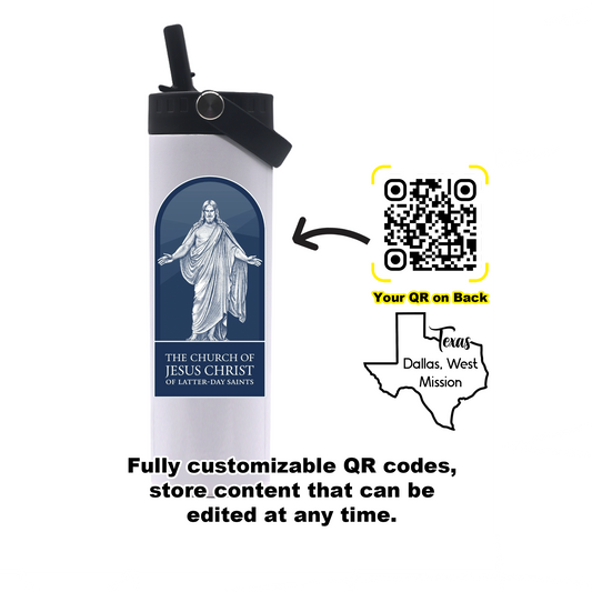 Custom QR Code Missionary Stainless Steel Tumbler